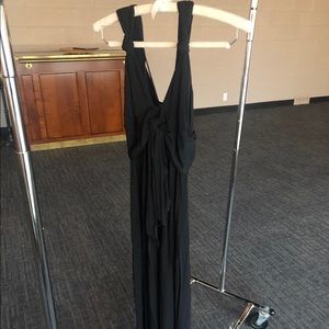 SportMax elegant long jersey dress